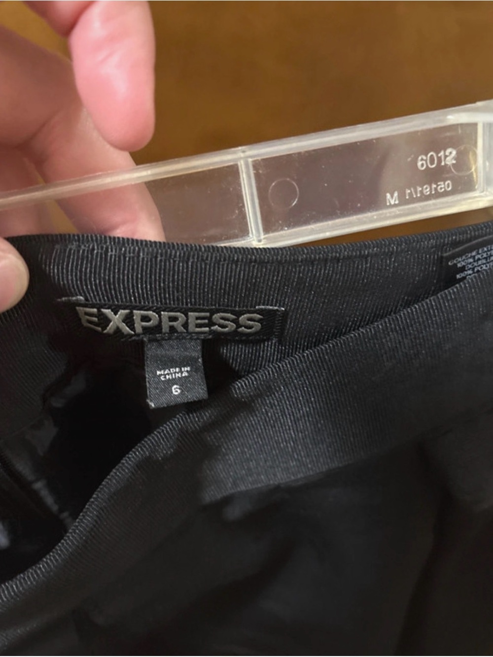 Express Black A-Line Skirt - Picture 5 of 5